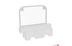 plastic road traffic barrier Europalite UNIVERSAL-1000-mini white