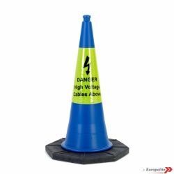 Road Traffic Cone Roadmaster 1000mm Blue buy direct from UK manufacturer