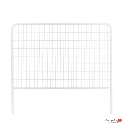 2m heavy duty mesh fence panel extension for plastic road barriers