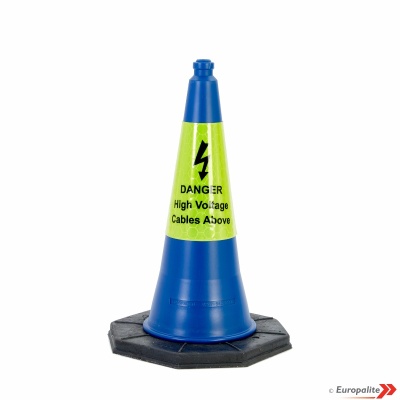 Road Traffic Cone Roadmaster 750mm Blue Warning Cones