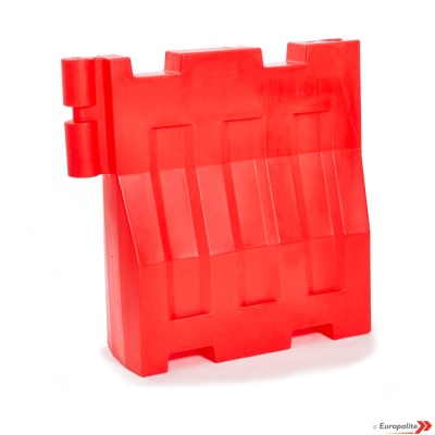 Traffic Barrier Universal Separator 1000mm Tall - Red